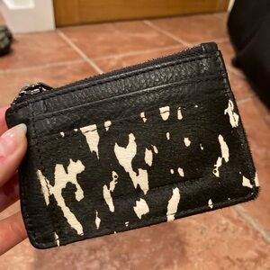 Aimee Kestenberg Black and White Key & Card Holder